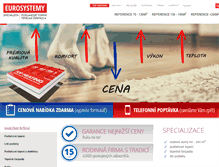 Tablet Screenshot of eurosystemy.cz